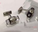 UrbanWalker Mont Blanc Cufflinks Replica / Stainless Steel Silver
